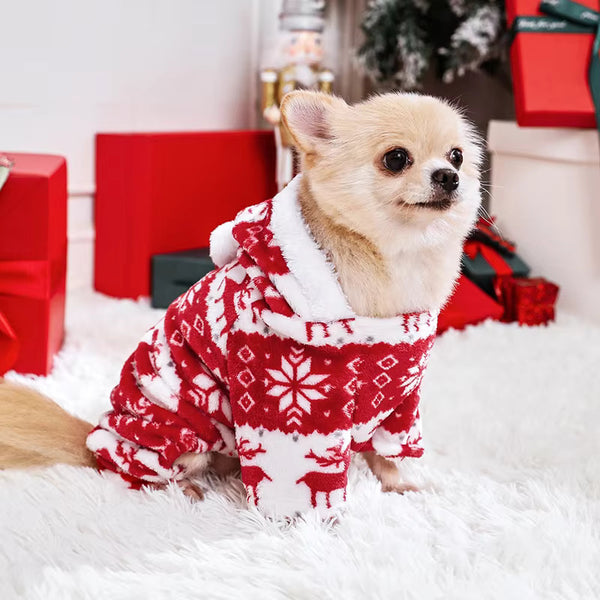Christmas Dog Jumpsuit Pajama
