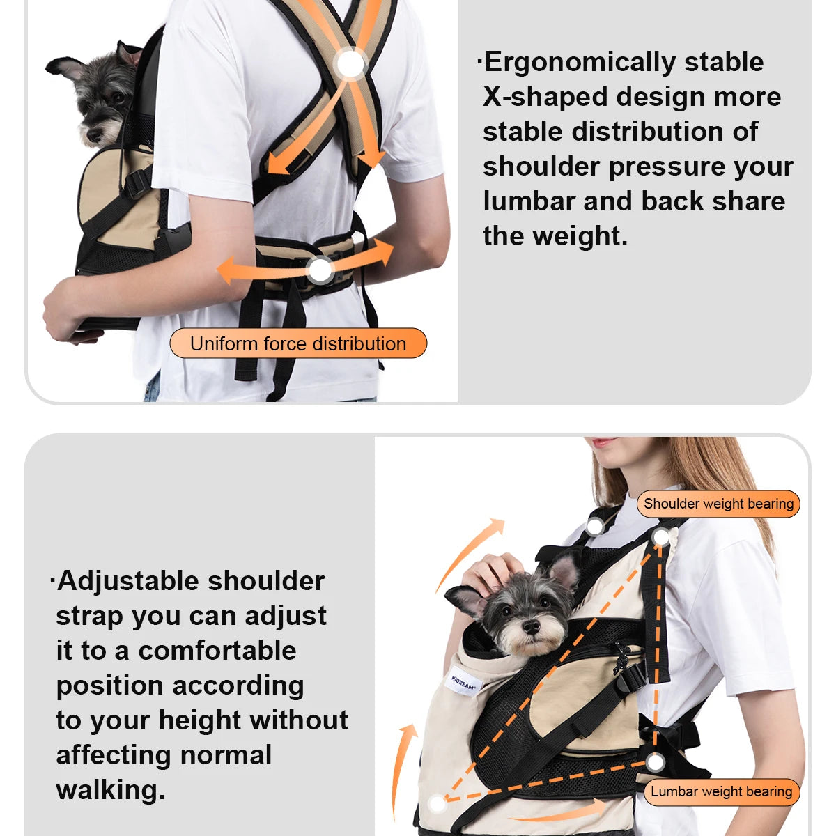 Pet Front Carrier Bag